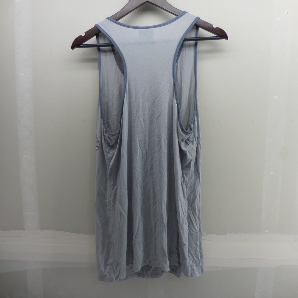 Harley Davidson Womens Gray Rhinestone Skull Racerback Tank Top Biker Sleeveless - Picture 3 of 3